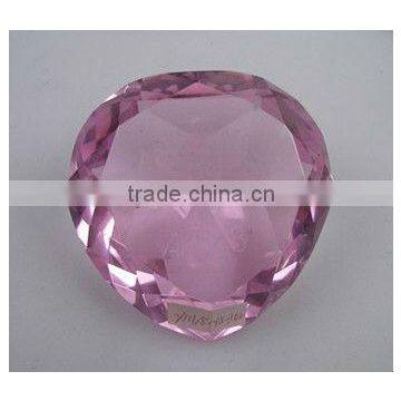 Crystal diamond for wedding