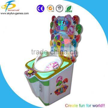 Attractive candy gift machine top sale colorful lollipop gift machine arcade crane game lollipop