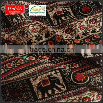 Woven women dress factories wholesale 100%priented rayon fabric