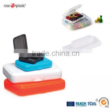 PP transparent PVC clear PE colored square or rectangular small plastic packaging box for USB Consumer Box CB