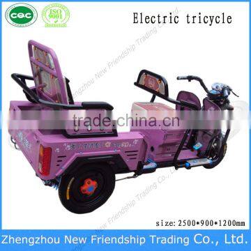 Folding Electric 800w Adult Electric Tricycle With Passenger Seat photo-6