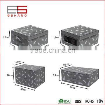 Manufacture Window Transparent Garment Suit Dress Travel Bag With Zipper