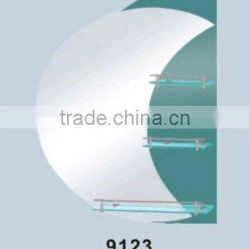 2016 4mm+4mm Fashional Frameless Double Layer Wall Mounted Mirror/silver Mirror/shelf Light Promotion Mirror