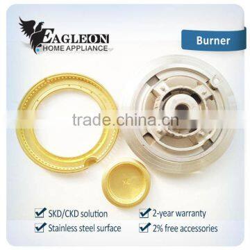 Copper Gas Grill Burner Parts Burner Cap Sabaf Burner Golden Copper Burner photo-2