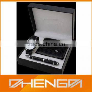 High quality customized made-in-china New Style Leather Gift Set For Best(ZDG12-055)