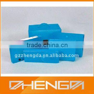 Guangzhou factory Cosmetic packaging PVC box (ZDPVC11-045)