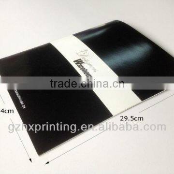 Custmised Promotional paper file folder printing service