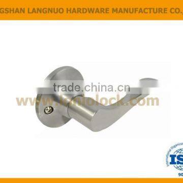 ANSI Standard Zinc Alloy Brass Cylinder Keyed Satin Nickel Door Lock photo-4
