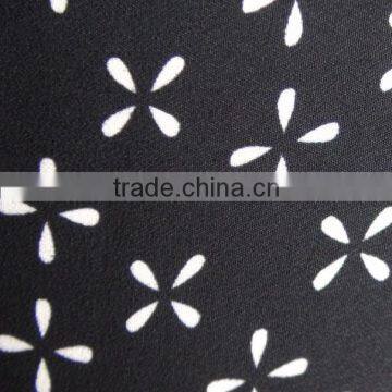 printing 100% polyester chiffon fabric for dress