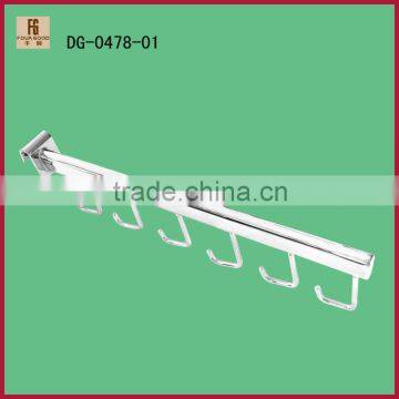 Square Pipe Slatwall Hook Display Arm (DG-0874)