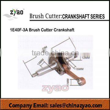 spare parts for brush cutter/ chain saw : 1E40F-3A Brush Cutter Crankshaft