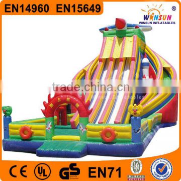 best sale amusement park cheap inflatable water slides for sale