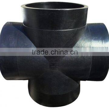 315mm injection molding plastic cross PE pipe fittings
