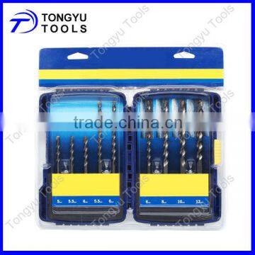 9PC hammer power drill bit set