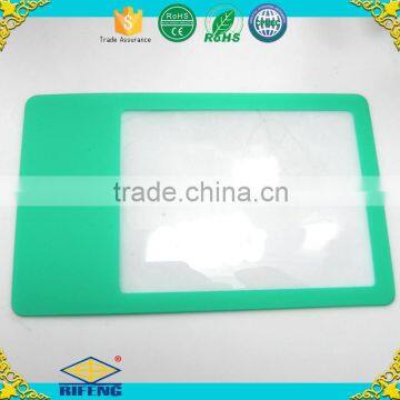 Factory OEM Colors PVC Material Plastic Credit Card Magnifier for Reading Fresnel Lens photo-2