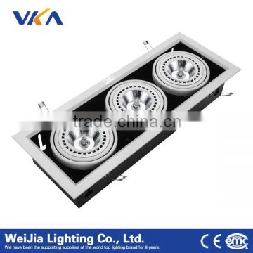 3x12w recessed led grille light foe windows grills design