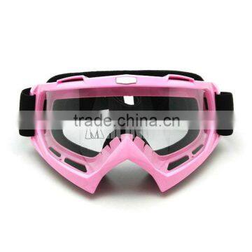 PINK Universal Adult Flexible Motocross Goggles photo-2