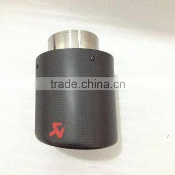 Newest carbon fiber muffler exhaust tip/carbon exhaust tail pipe