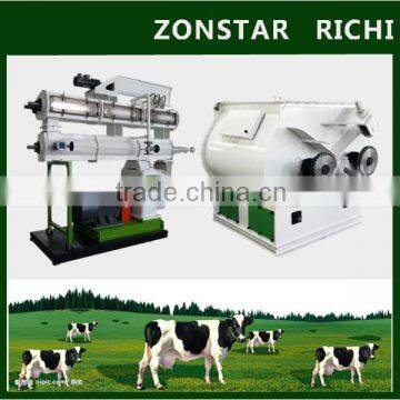 2266 cattle feed making machine CE approved 1-2t small animal feed pallet machinery cattle feed making machine