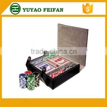 custom game set oem poker chip set with numbers 100pcs