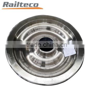 Monoblock Wheel for Railway Locomotives