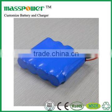 7.2v Li-ion battery pack 4400mAh with CE ROSH