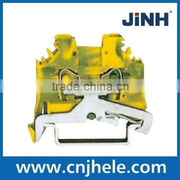 (JHN2-1.5/PE) Side-entry Spring Ground Terminal Block