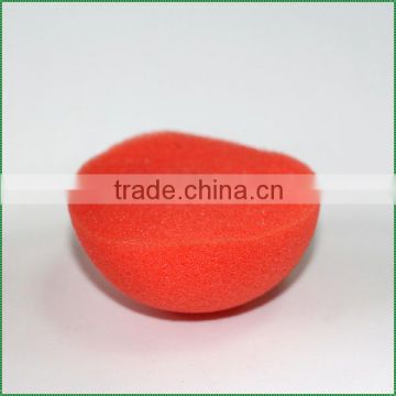 Recycled foam sponge half ball