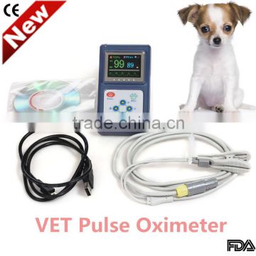 2015 new Hand-held Vet Pulse Oximeter spo2 sensor