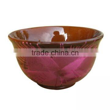 Oscar adwar new attractive design 2015 firework bloosom inlay lacquer bowl, wholesale 2015, best selling bowl