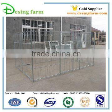 Large galvanized dog kennel bulldings