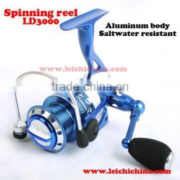 aluminium body saltwater resistant spinning reel for fishing