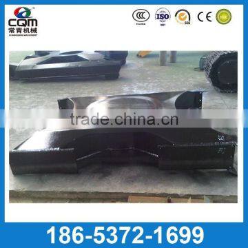 Crawler steel track undercarriage parts /mini excavator crawler frame