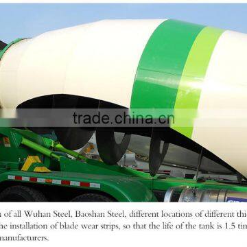 CIMC DALI high quality agitator tank Different size concrete mixer truck