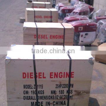 JD1105 Diesel Engine Best Quality Single Cylinder Diesel Engine With Radiator photo-5