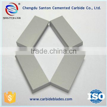 Type D2 Tungsten carbide brazed tips/welding insert/cemented brazed tips