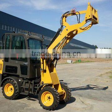Compact Wheel Loader ZL08 Hydrostatic With 4-way Quick Hitch and Variable Piston Pump photo-4