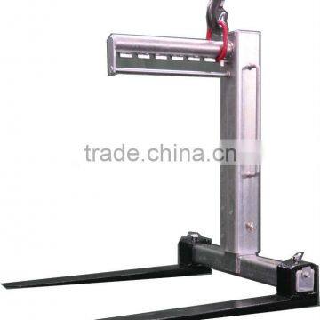 Excavator Attachment Steel Pallet Hook Lifter