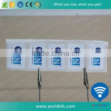 Customized Diameter 25MM NTAG213 NFC Tag Sticker