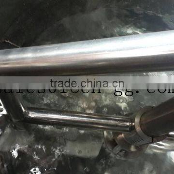 Heating Jacketed Automatic Vacuum Paint Emulsifying Mixer photo-5