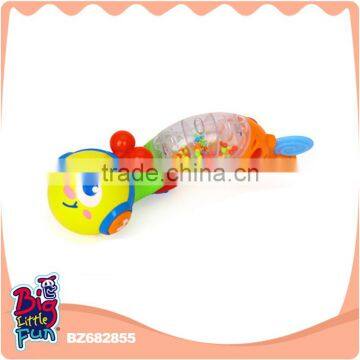 China new products musical rattle toys funny games with teether for babies