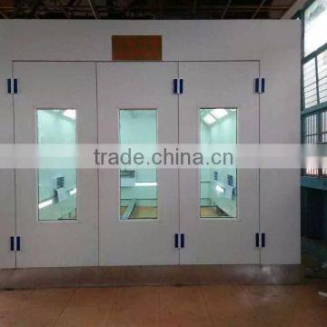 Customized Auto Car Paint Room Baking Spray Booth Electric Heat Or Diesel Burner Heat