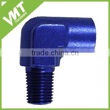 VMT Aluminum Anodized Black ID 1/8 1/4 3/8 1/2 3/4 1" 90 Degree Angle Female NPT Fitting photo-4