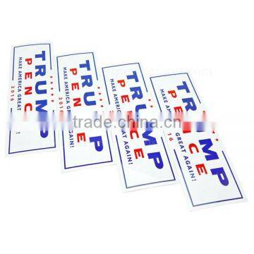 2016 Donald Trump Car Vinyl Trump Bumper Sticker photo-2