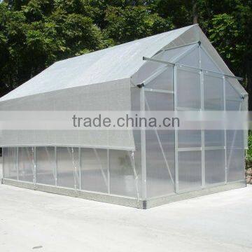 High Cost Performance Hobby Aluminium 6mm Polycarbonate Garden Prefabricated Greenhouses HX66 Series photo-4