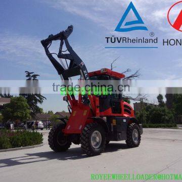 ZL12F 4 WD Mini Wheel Loader with CE Quickhitch