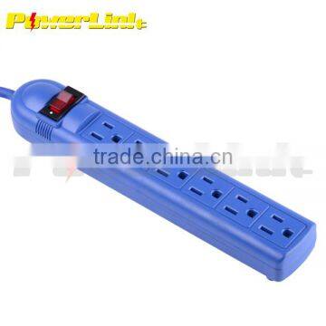 H50236 6 Outlet moutable power strip /heavy duty power cord