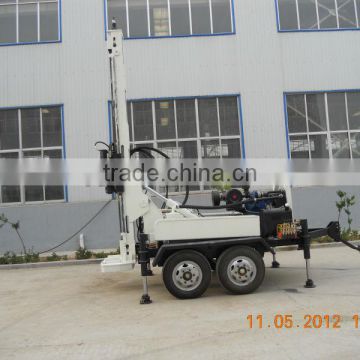 hydraulic wheel water well drilling rig