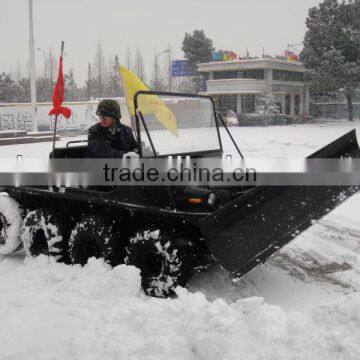 XBH 8x8-2 Amphibious Reversible Snow Plough Shovel Snow Special Car Snow Cleaning Vehicle photo-2