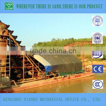 China sand dredging gold minig machine for sale